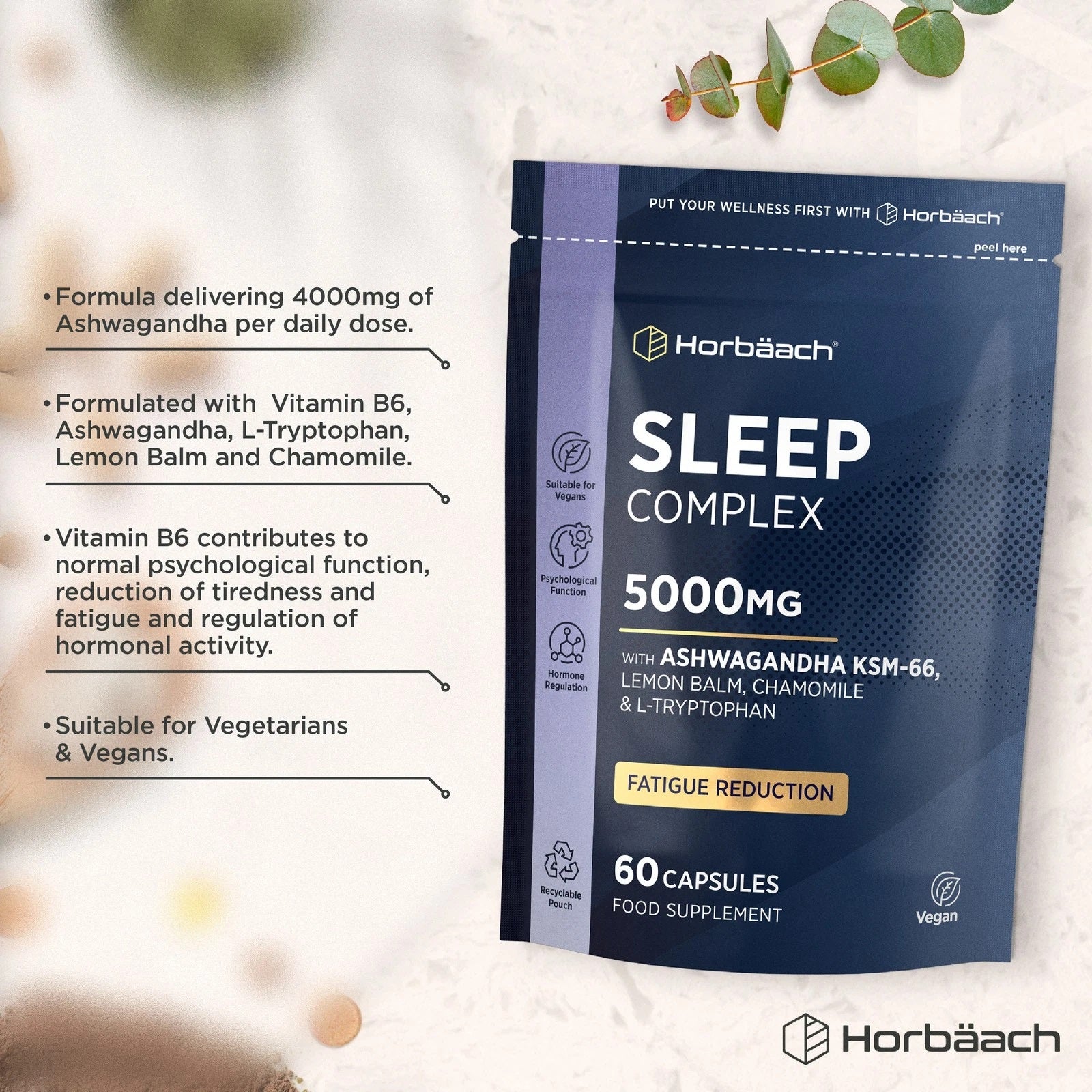 Sleep Complex 5000 mg | 60 Capsules