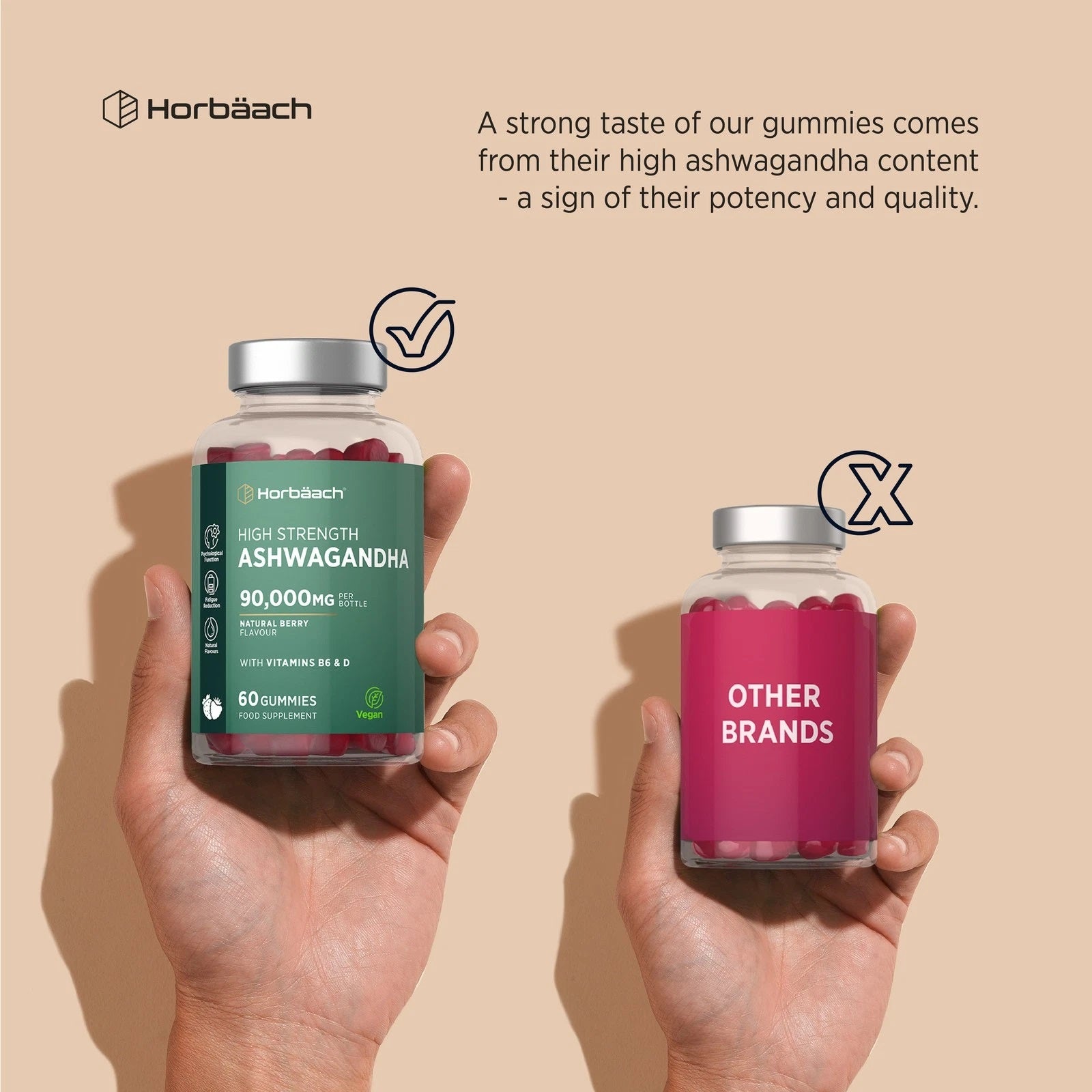 Ashwagandha 3000 mg | 60 Gummies