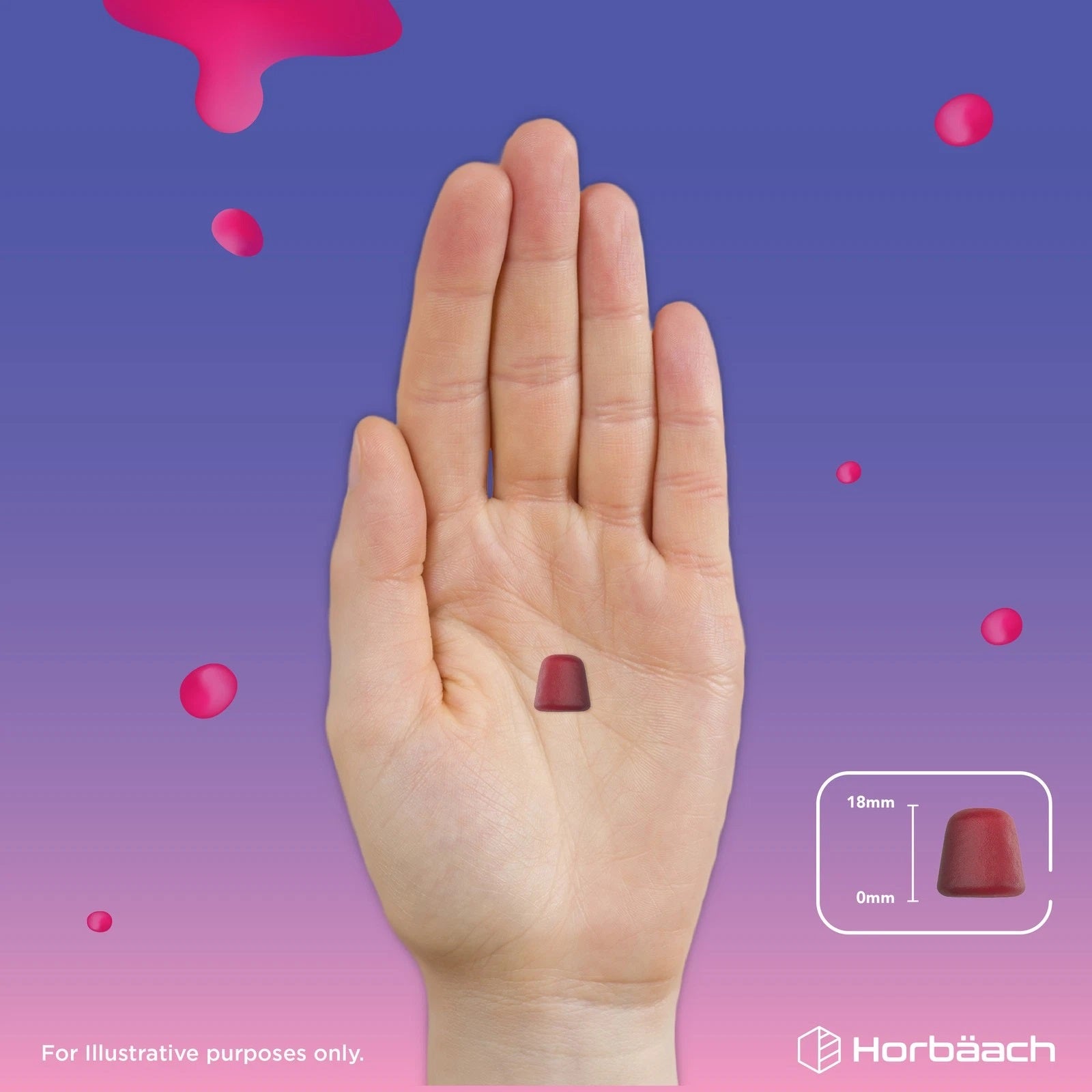 Skin Hair and Nail Vitamins | 60 Gummies