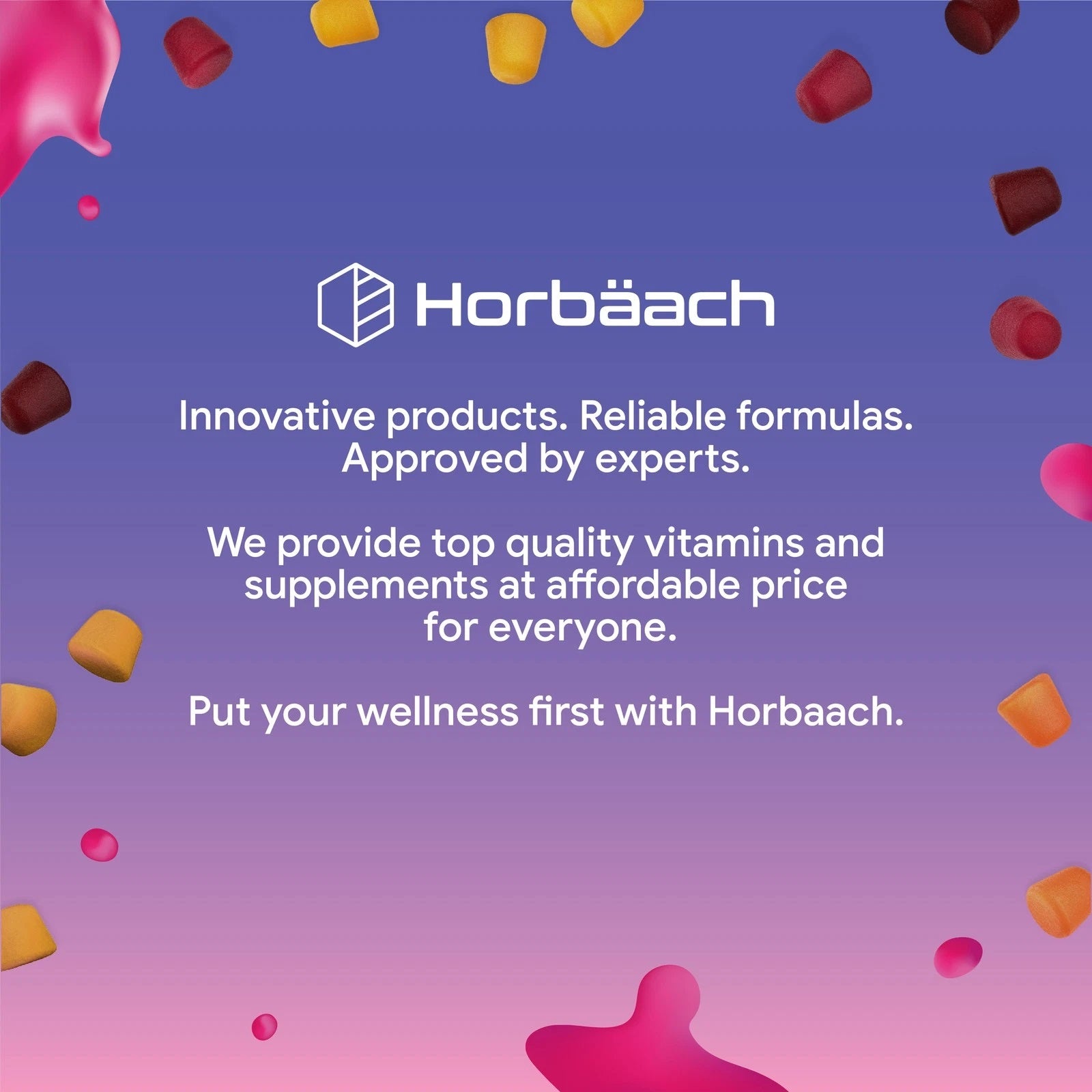 Skin Hair and Nail Vitamins | 60 Gummies