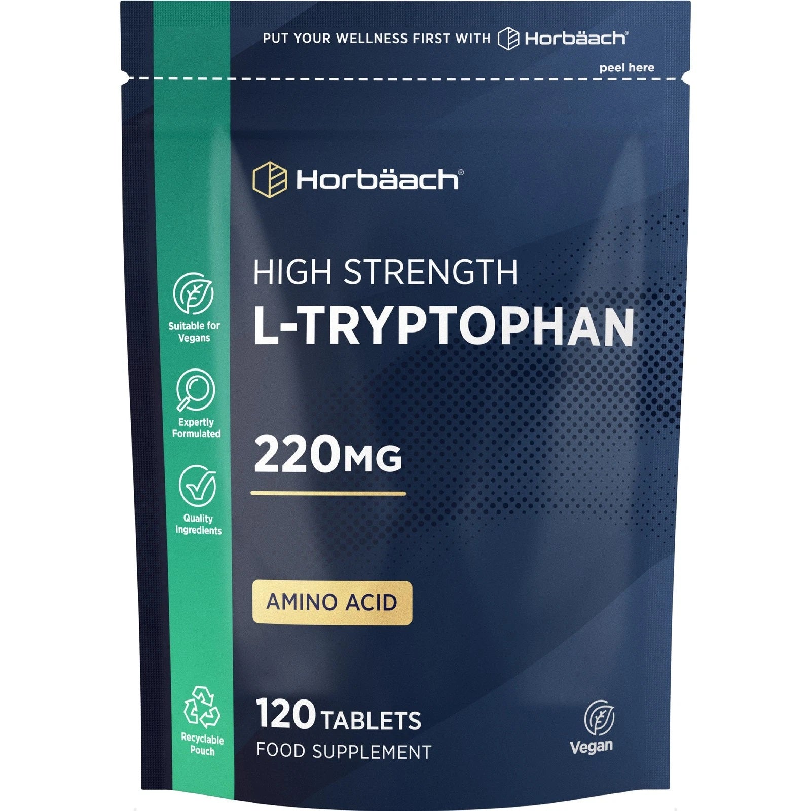 L-Tryptophan 220 mg | 120 Tablets