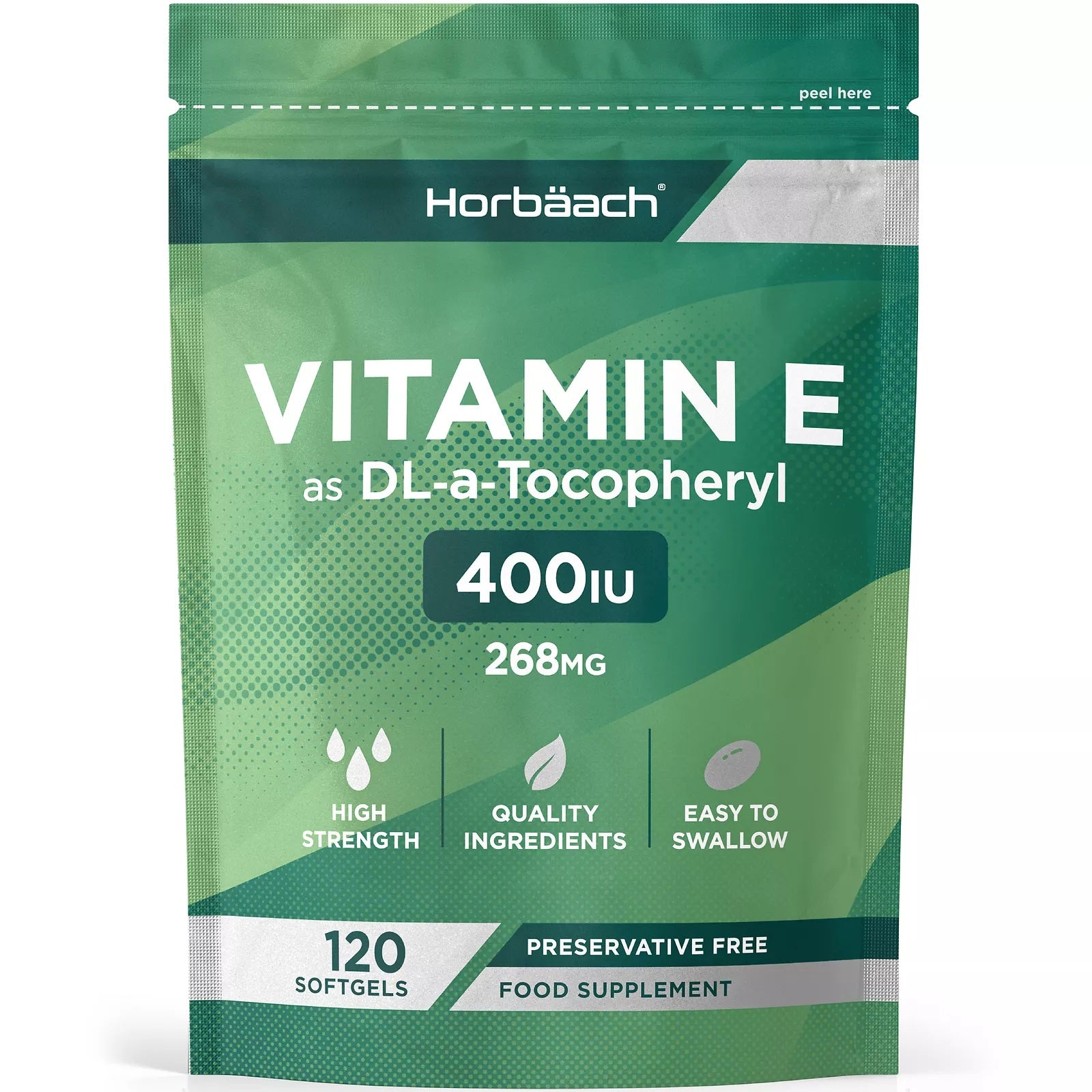 Vitamin E 400 IU | 180 Softgels