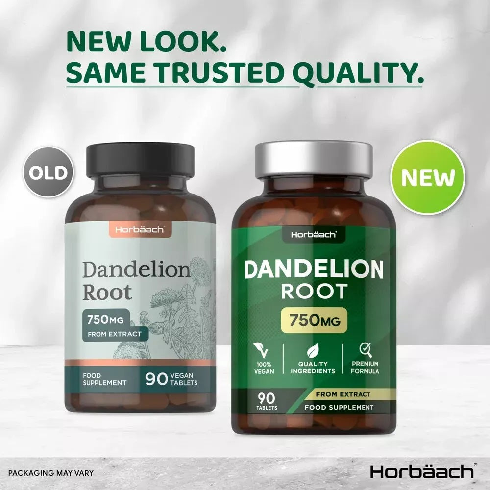 Dandelion Root 750 mg | 90 Tablets