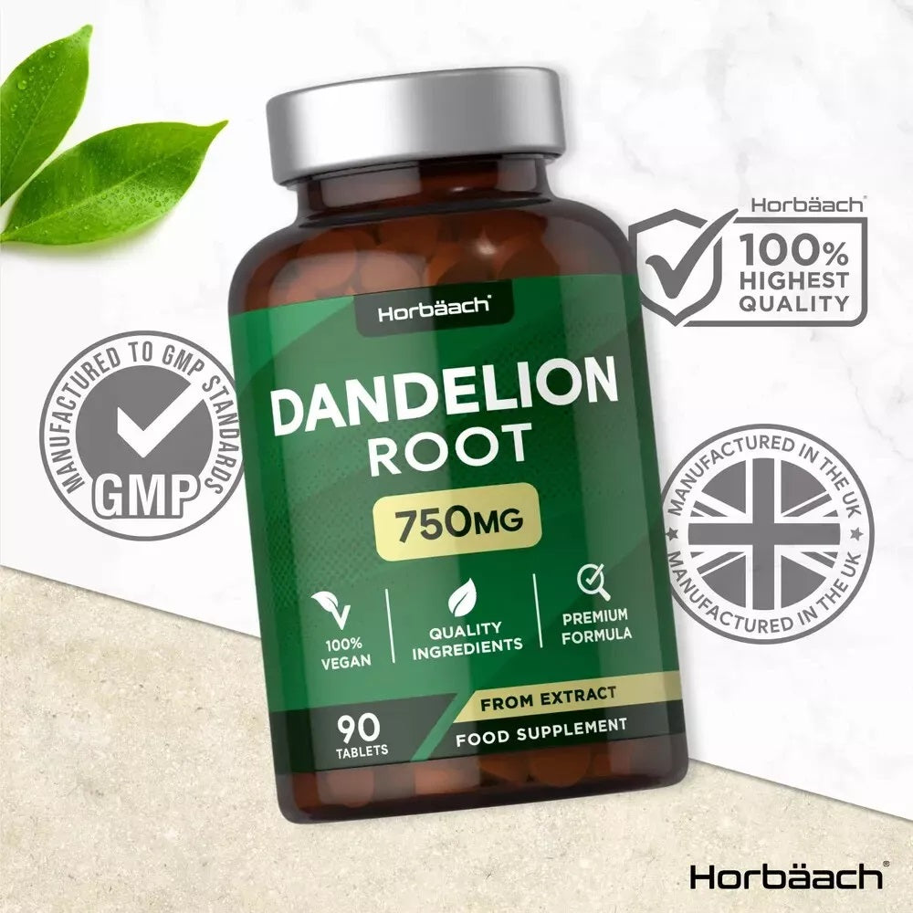 Dandelion Root 750 mg | 90 Tablets