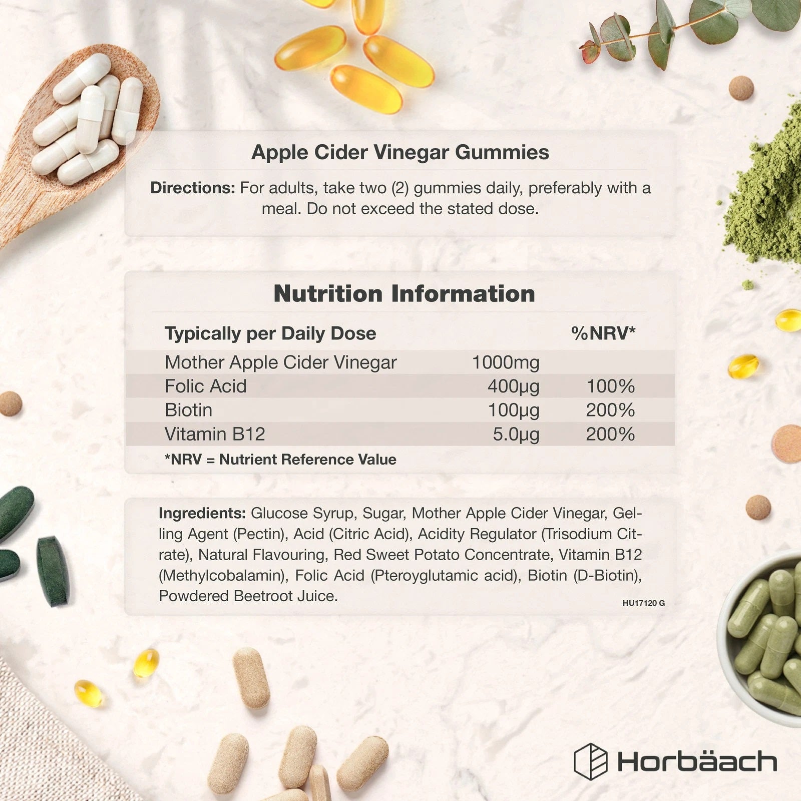 Apple Cider Vinegar with the Mother 1000 mg | 90 Gummies