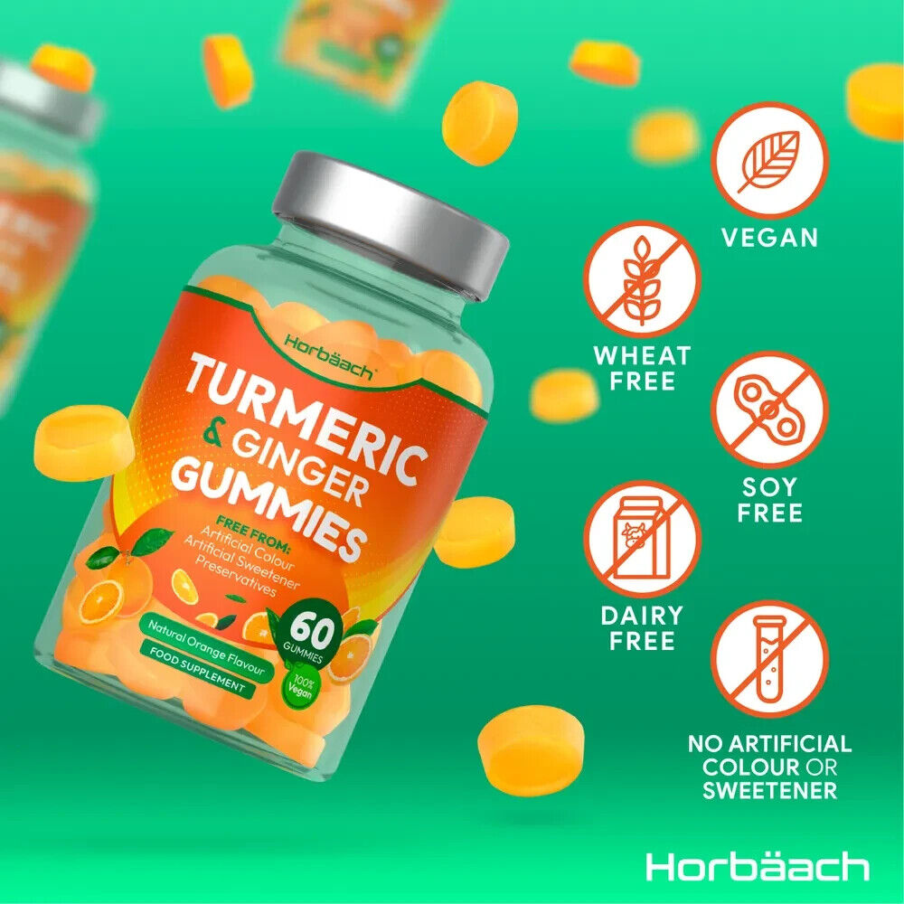 Turmeric and Ginger Complex | 60 Gummies