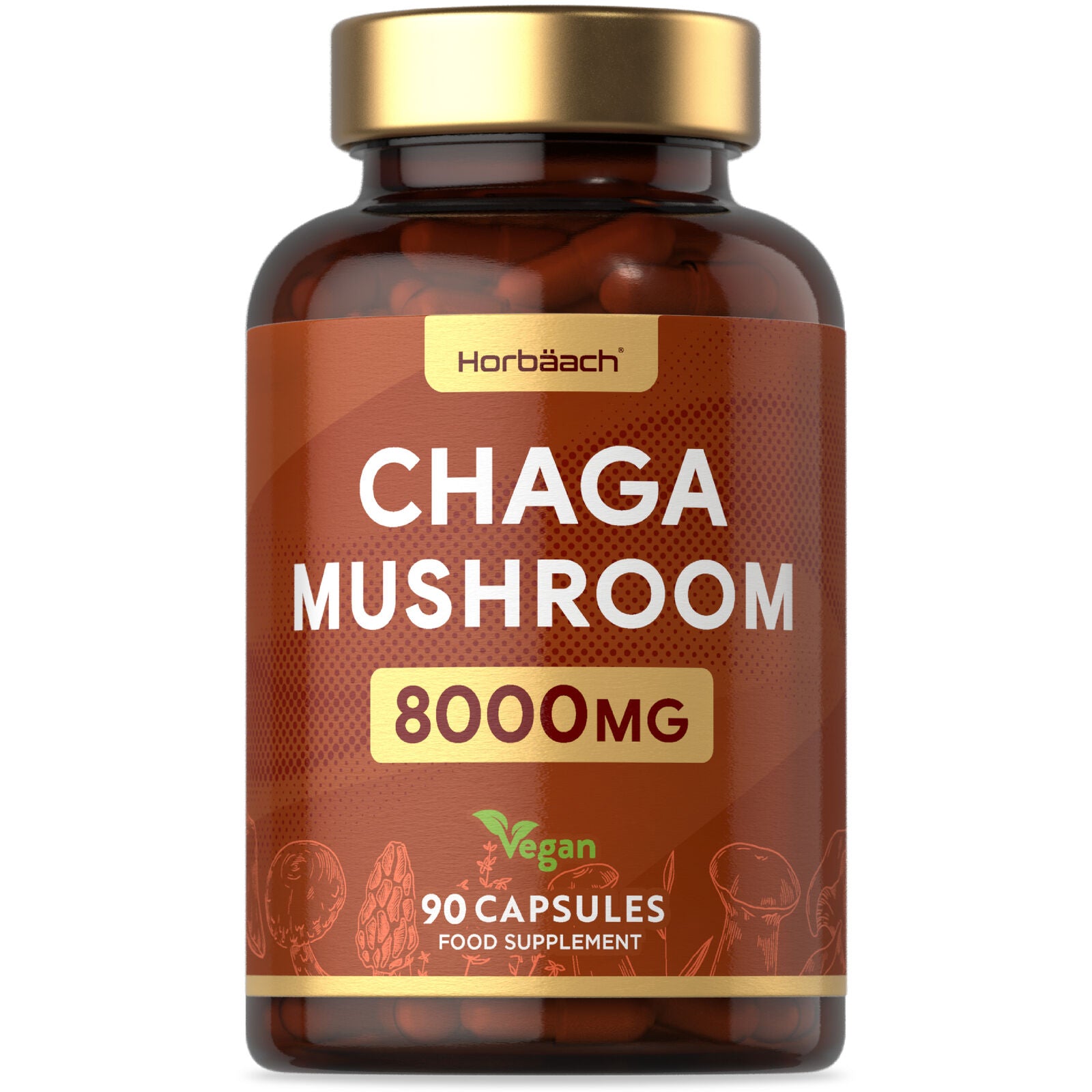 Chaga Mushroom 8000 mg | 90 Capsules