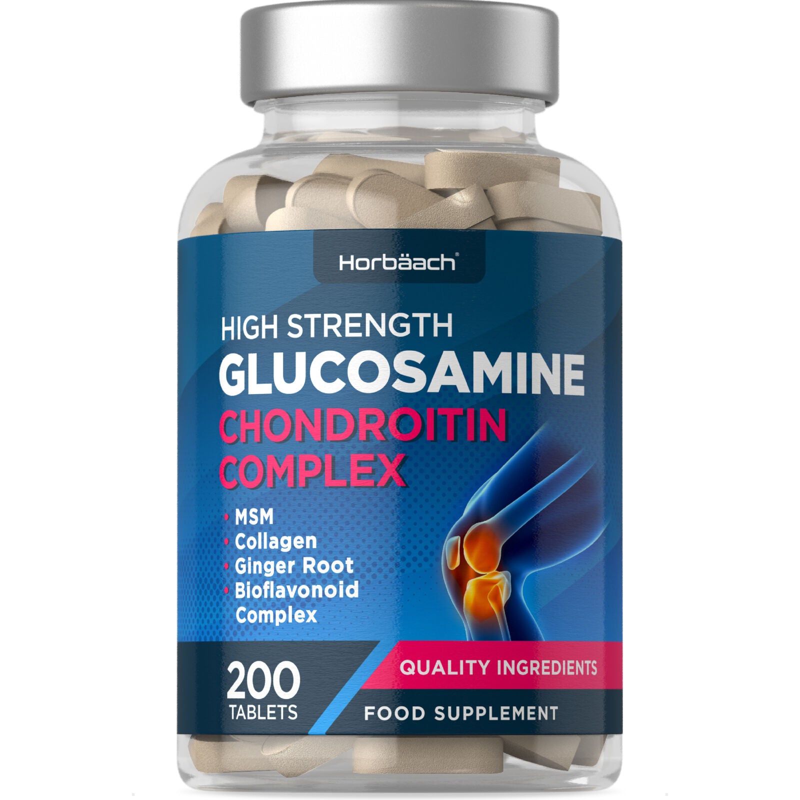 Glucosamine and Chondroitin Complex | 200 Tablets