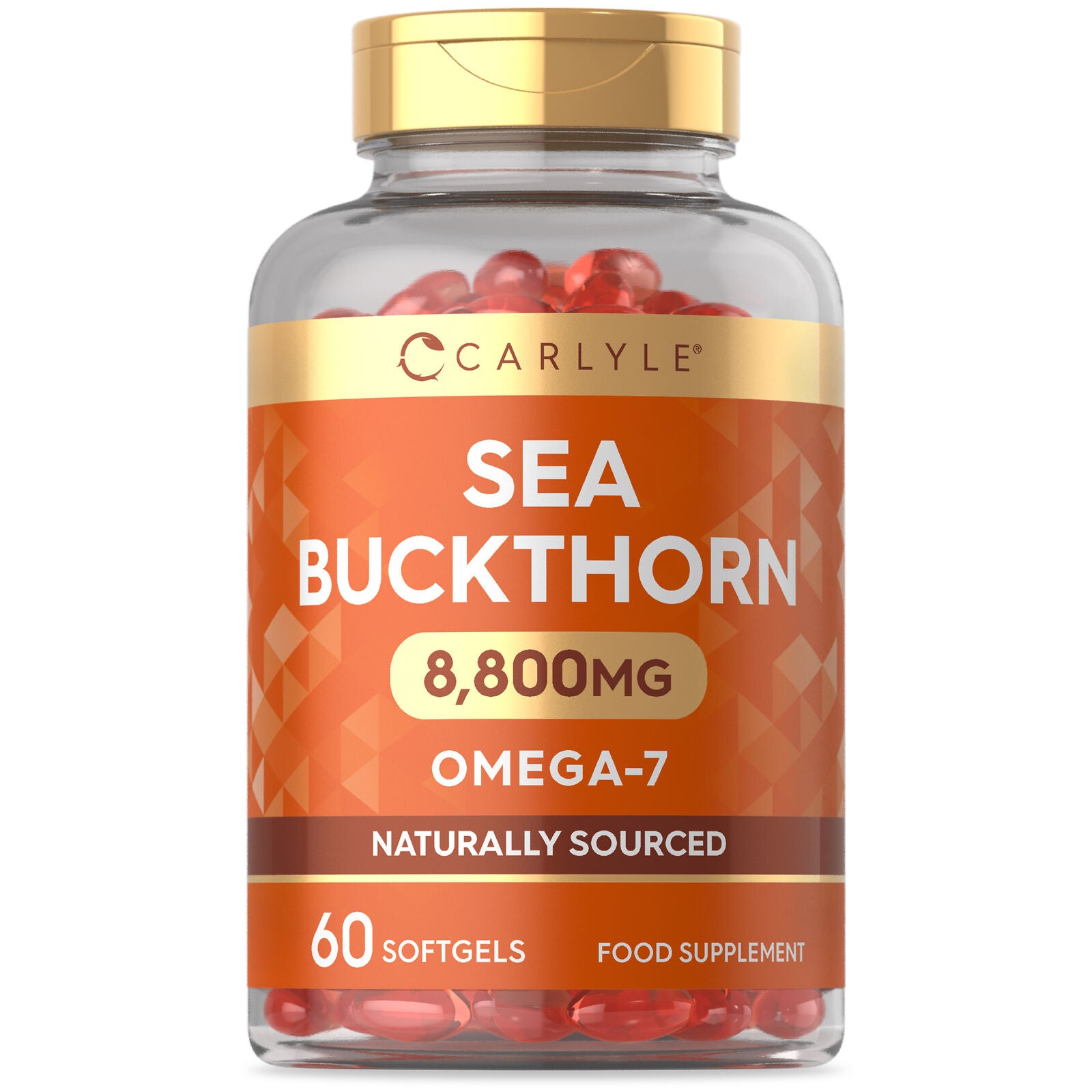 Sea Buckthorn Oil 8800 mg | 60 Softgels