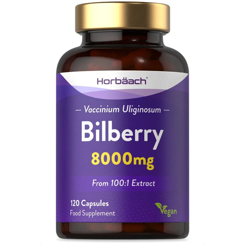 Bilberry 8000 mg | 120 Capsules