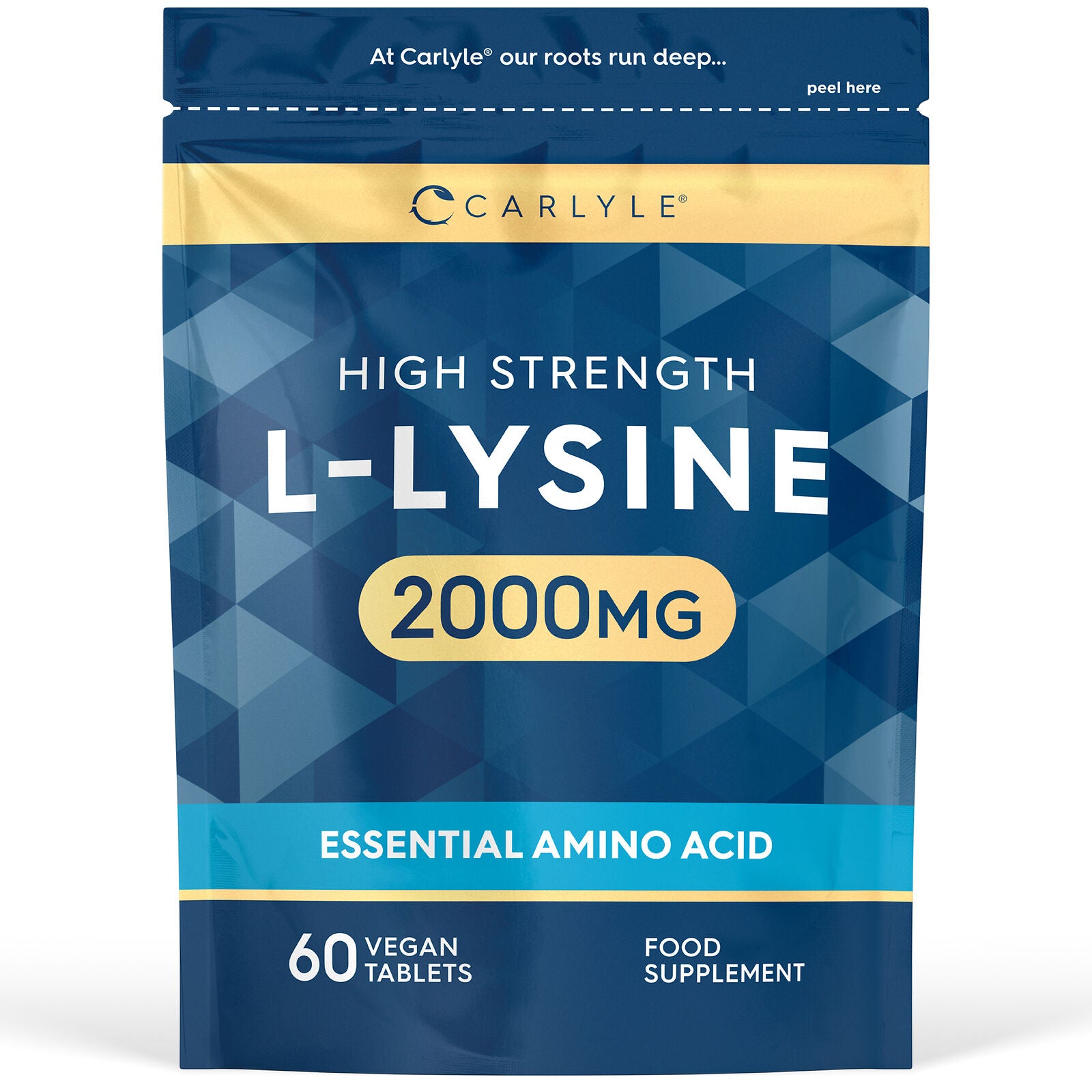 L-Lysine 2000 mg | 60 Tablets