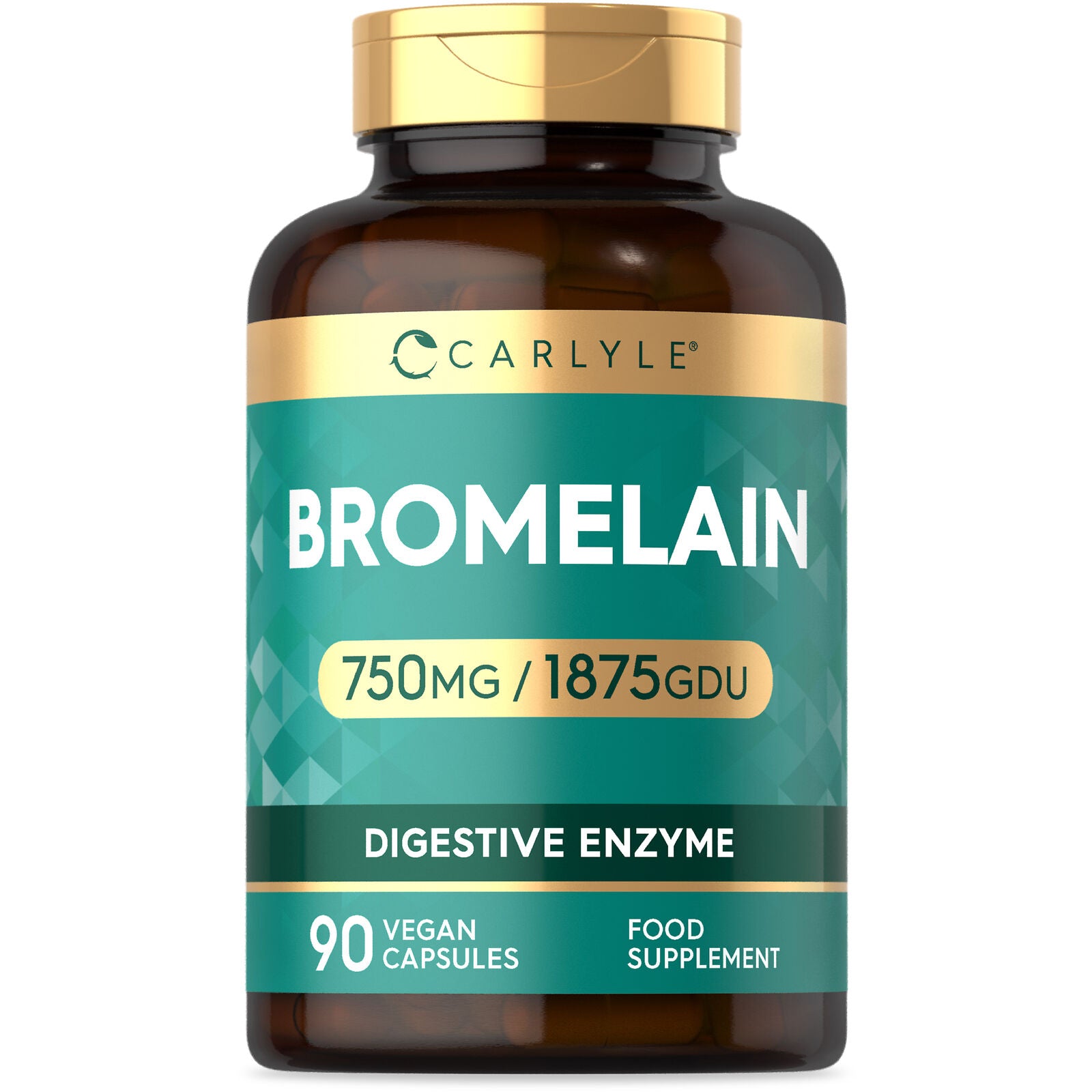 Bromelain 750 mg | 1875 GDU | 90 Capsules