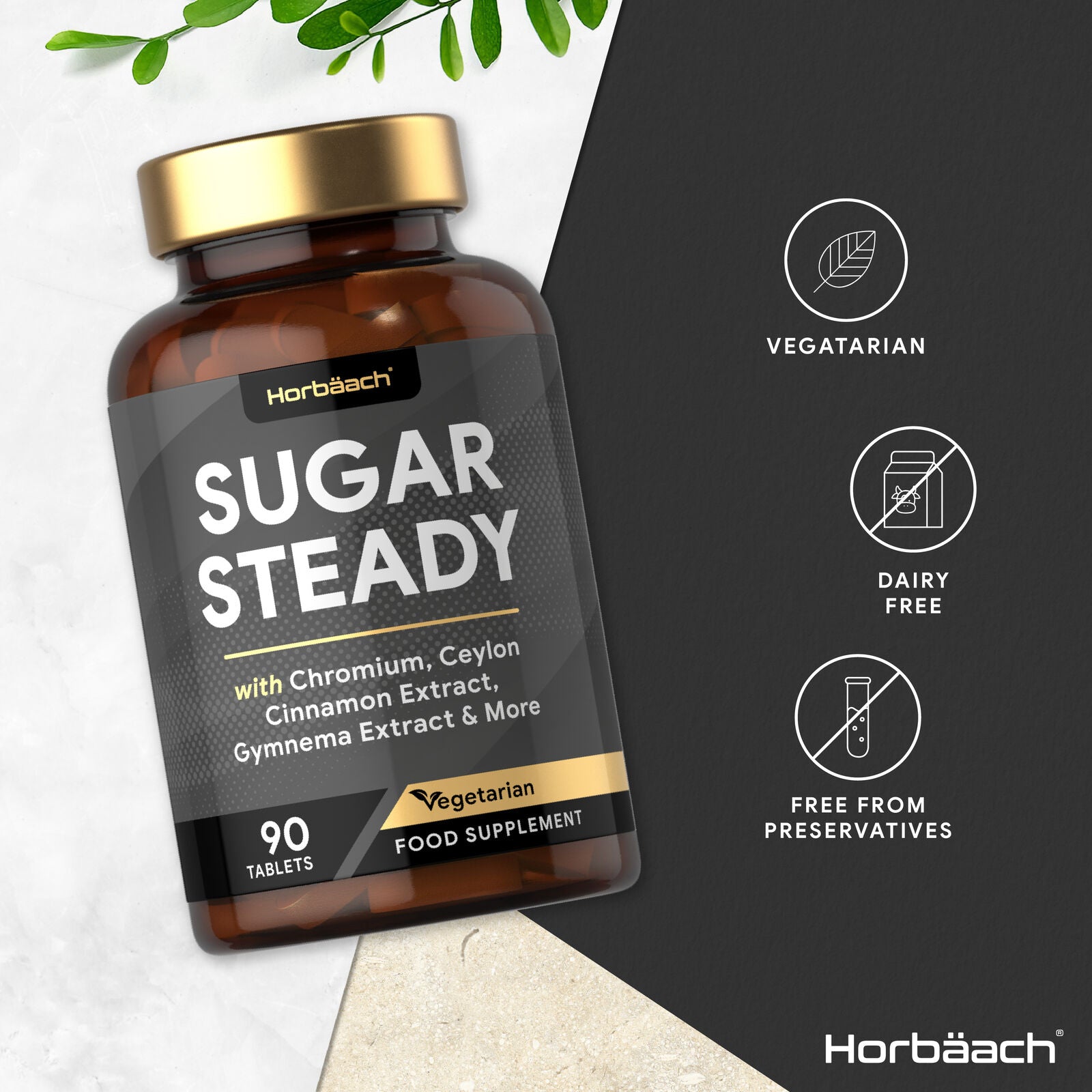 Sugar Seady Complex with Chromium, Cinnamon | 90 Tablets