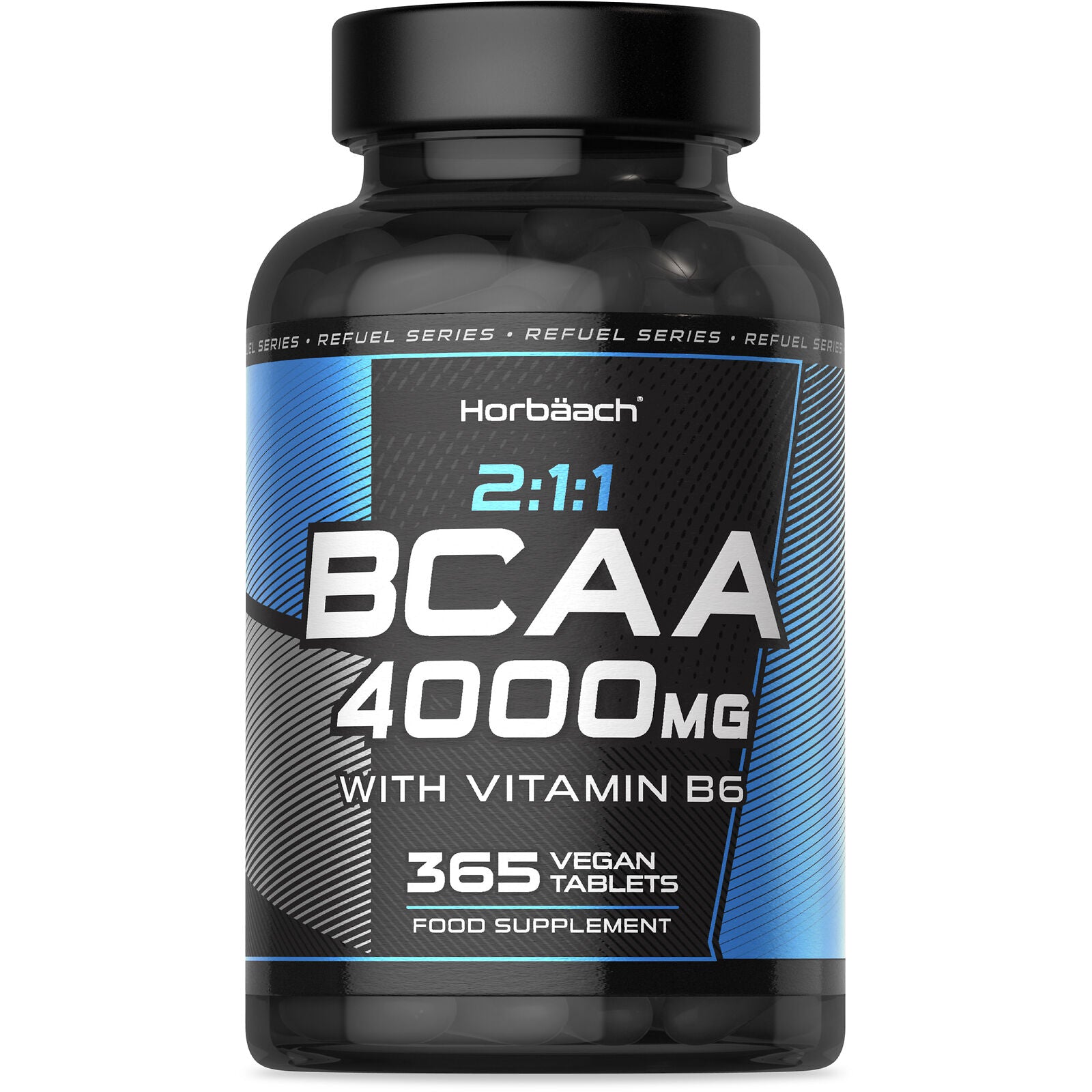 BCAA 4000 mg with Vitamin B6 | 365 Tablets