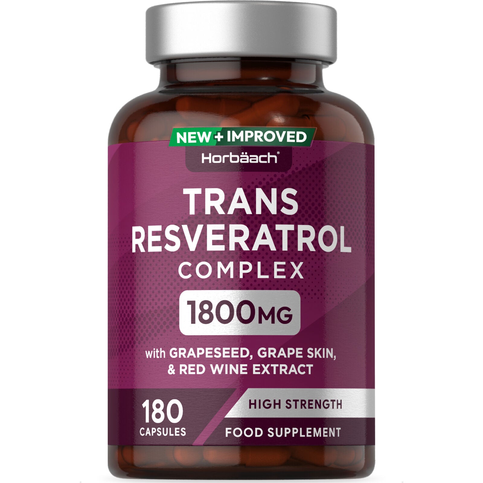 Trans Resveratrol Complex 1800 mg | 180 Capsules
