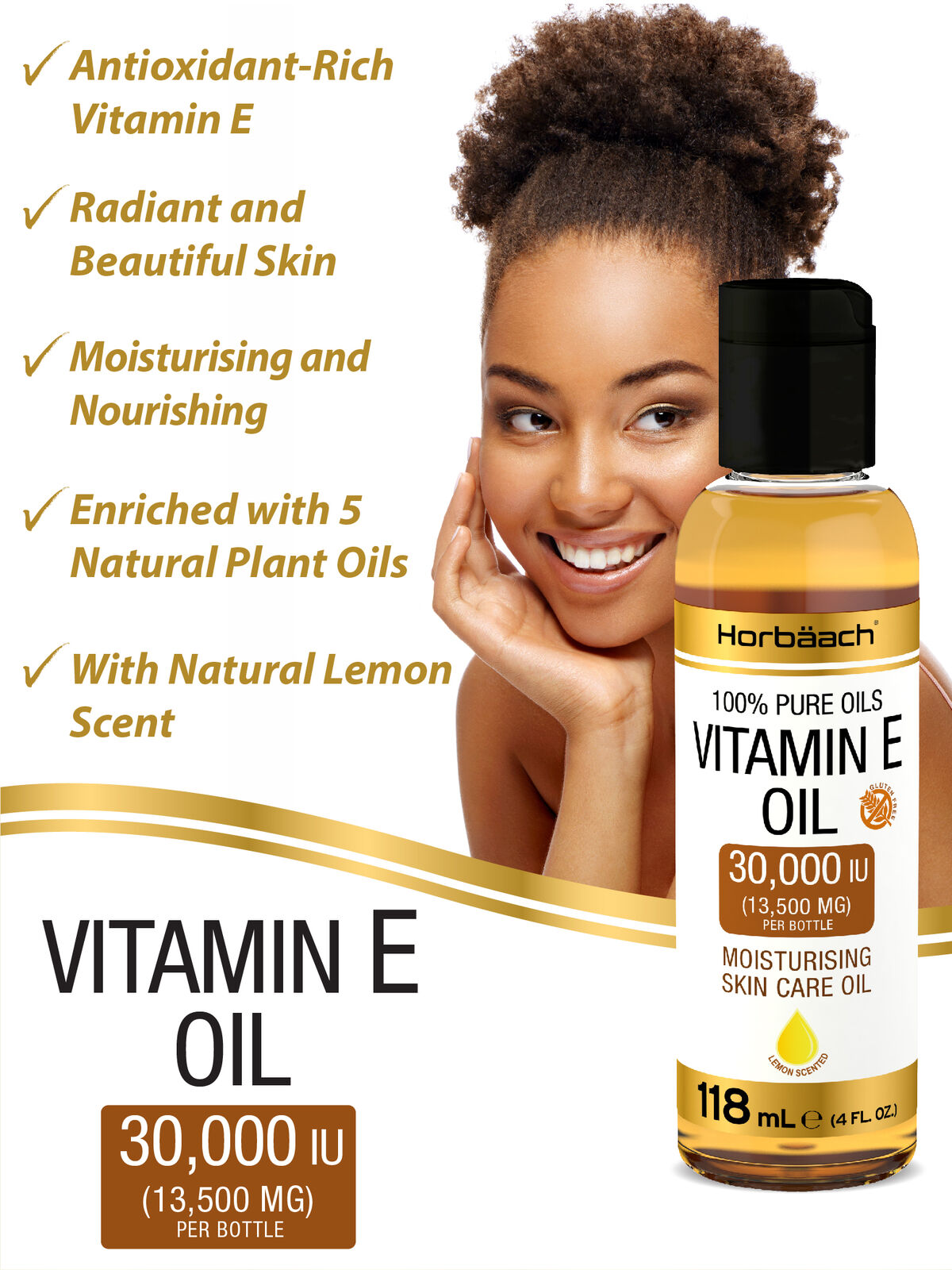 Vitamin E Oil 30,000 IU | 118 mL