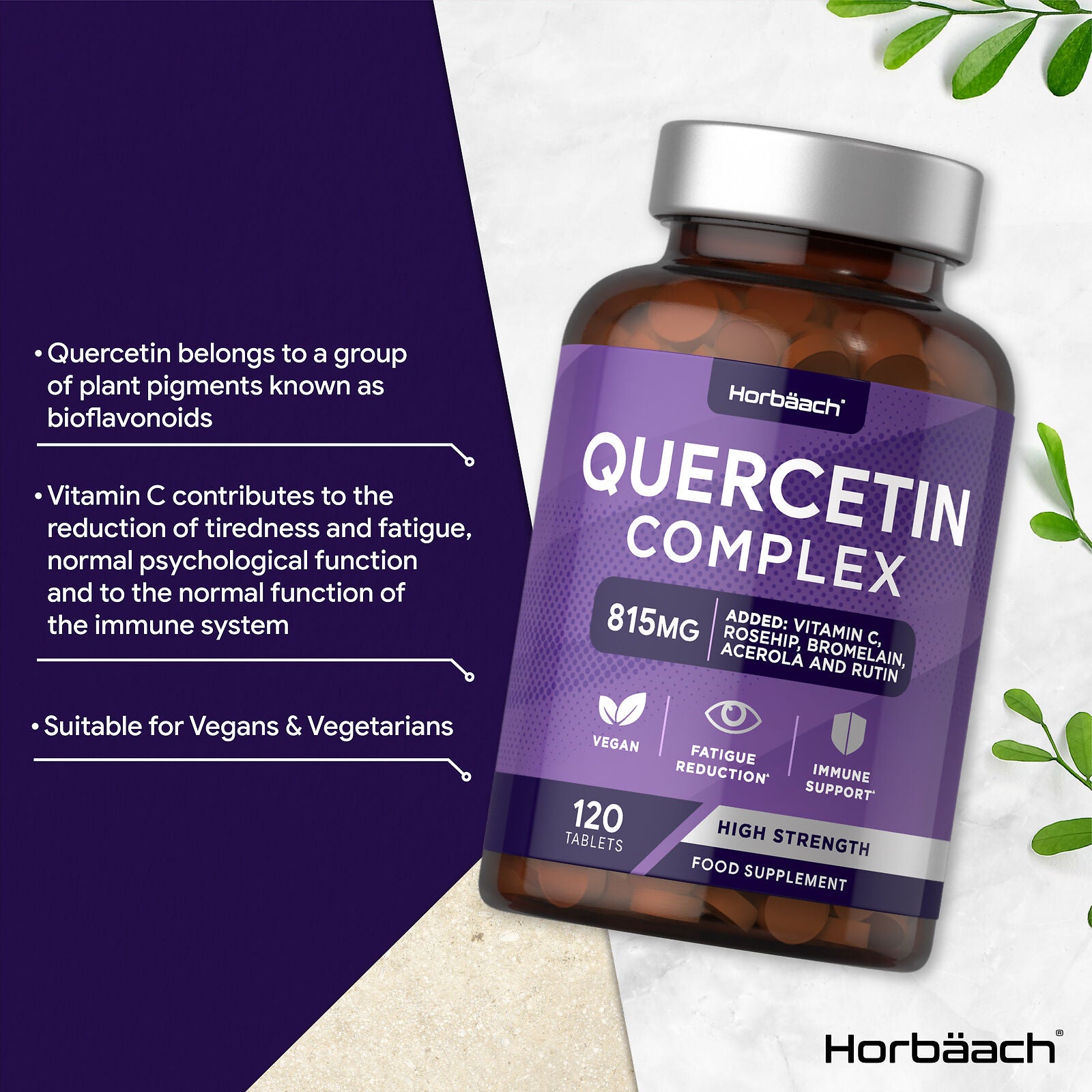 Quercetin Complex 815 mg | 120 Tablets
