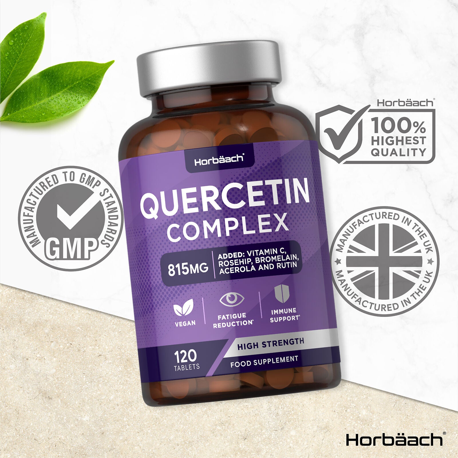 Quercetin Complex 815 mg | 120 Tablets