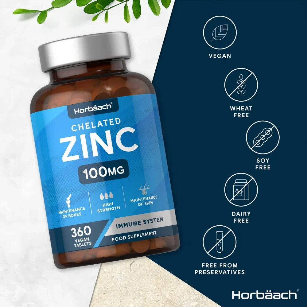 Zinc 100 mg | 360 Tablets