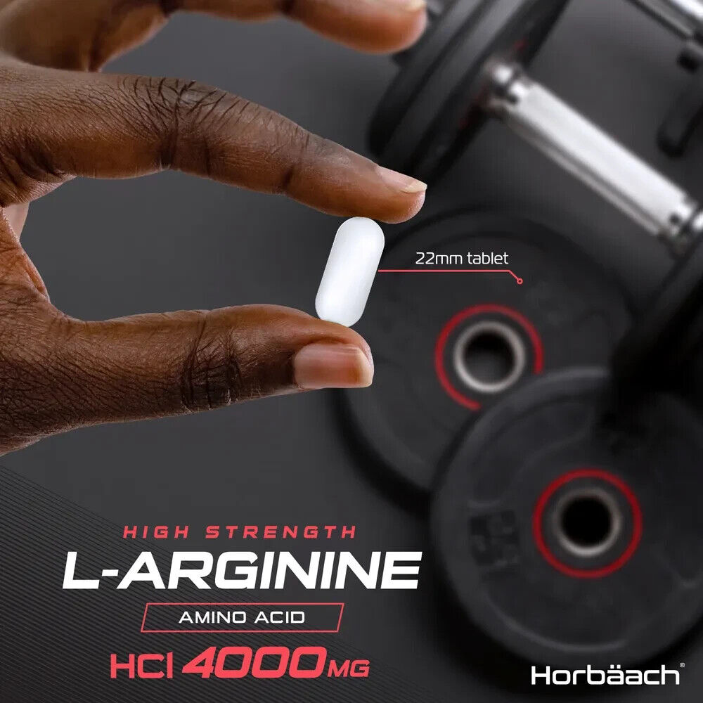L-Arginine 4000 mg | 120 Tablets