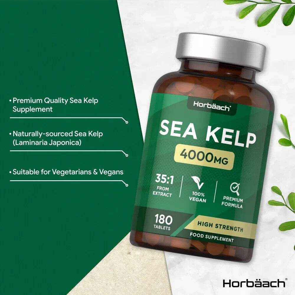 Sea Kelp 4000 mg | 180 Tablets