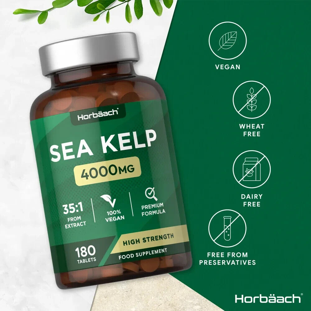 Sea Kelp 4000 mg | 180 Tablets