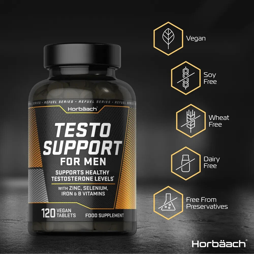 Hormone Support Complex for Men | 120 Tablets