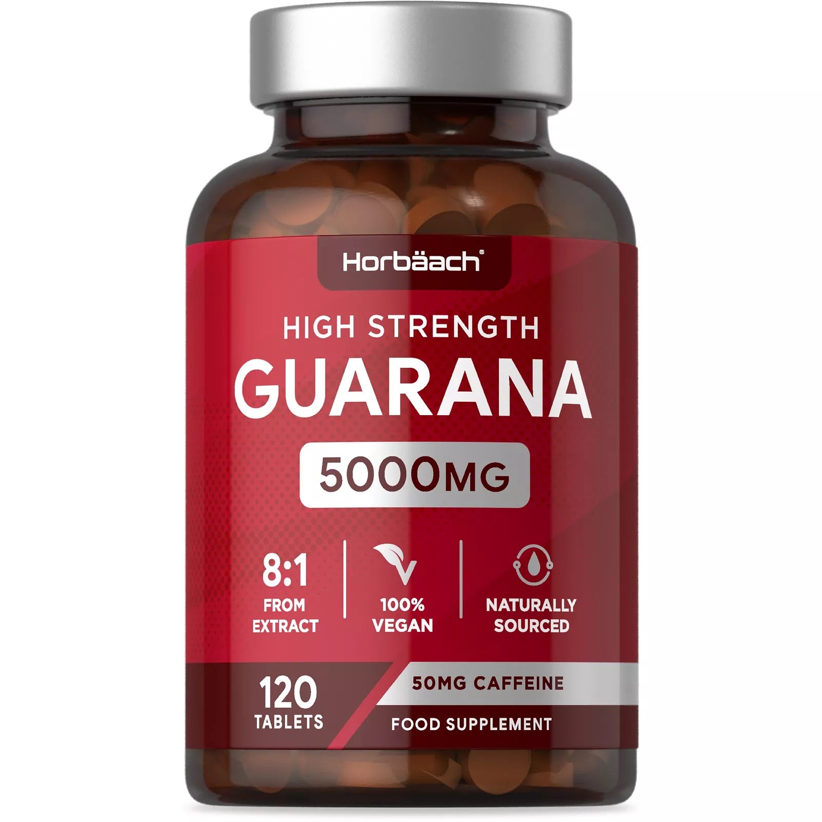 Guarana 5000 mg | 120 Capsules