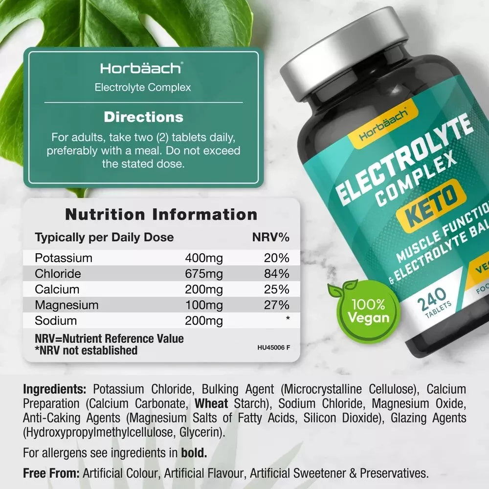 Electrolyte Plus | 240 Tablets