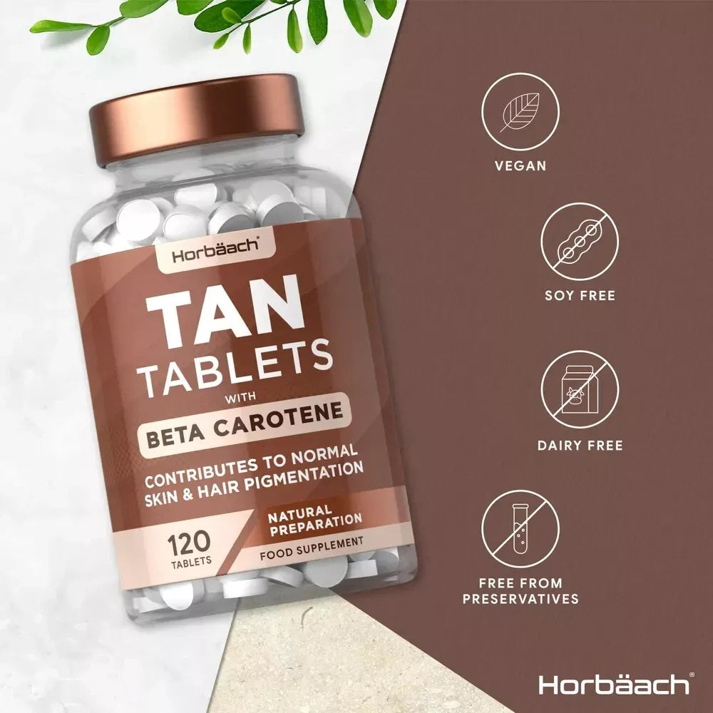 Tanning Complex with Beta Carotene | 120 Tablets