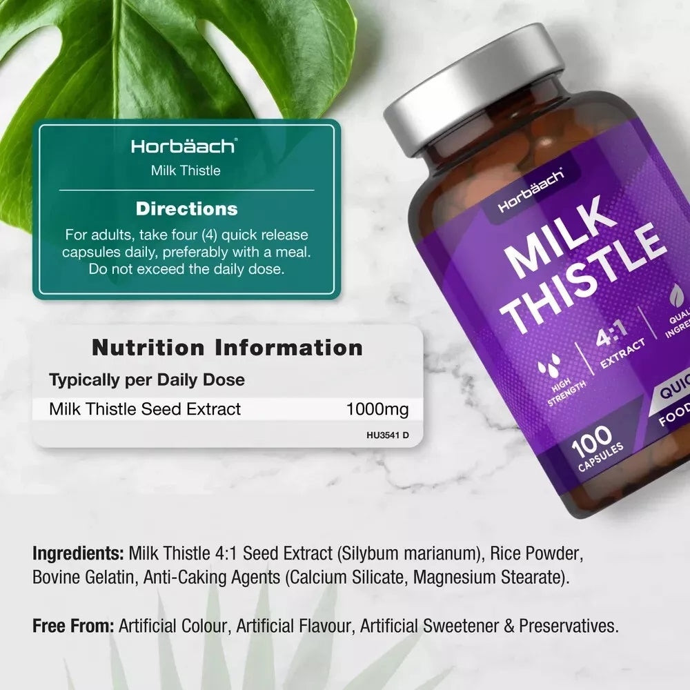 Milk Thistle | 100 Capsules