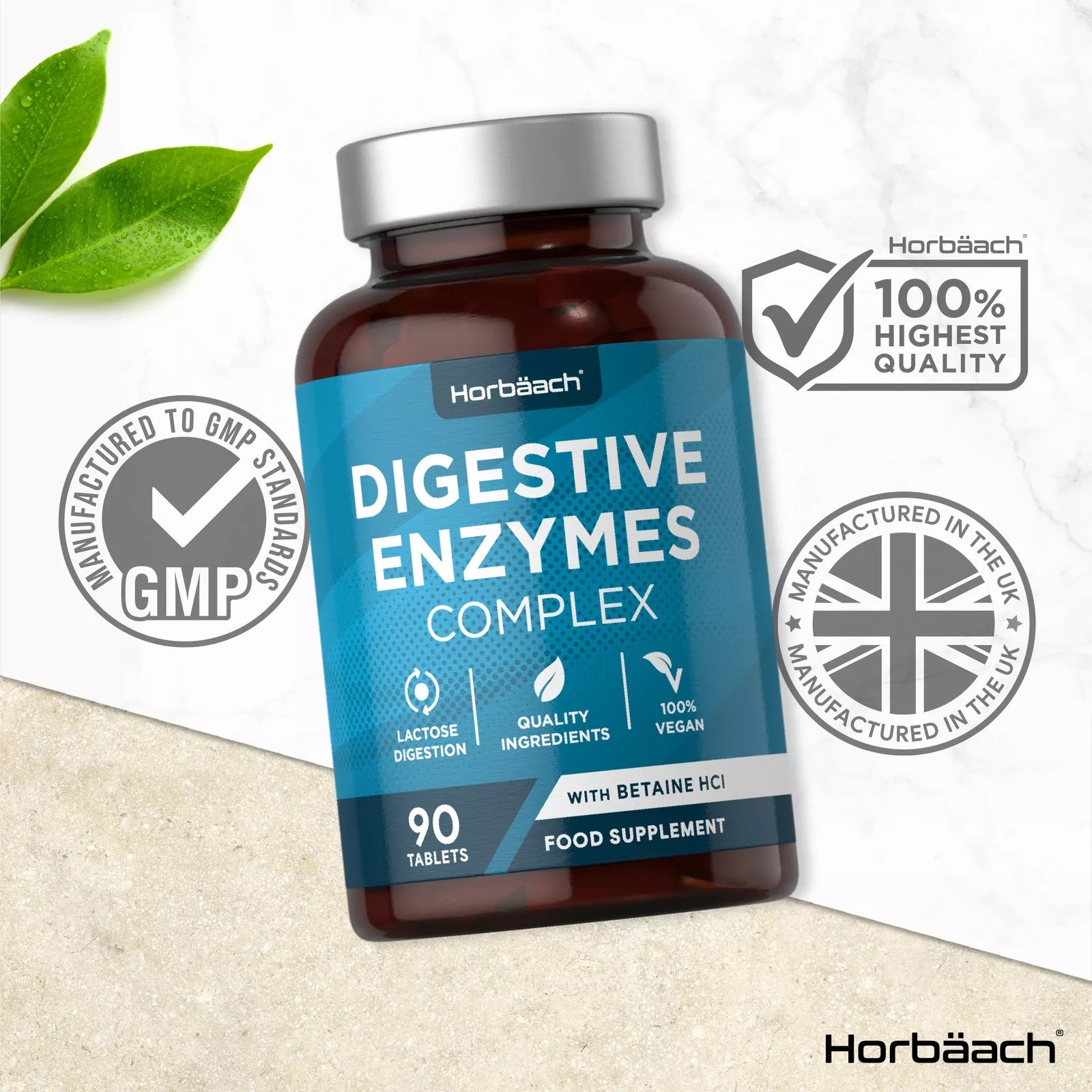 Digestive Enzymes Complex | 90 Tablets