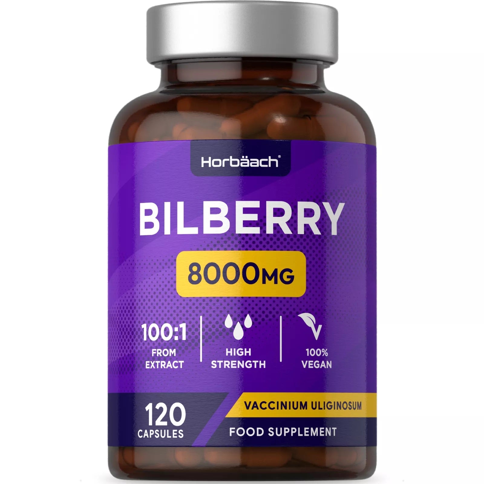 Bilberry 8000 mg | 120 Capsules