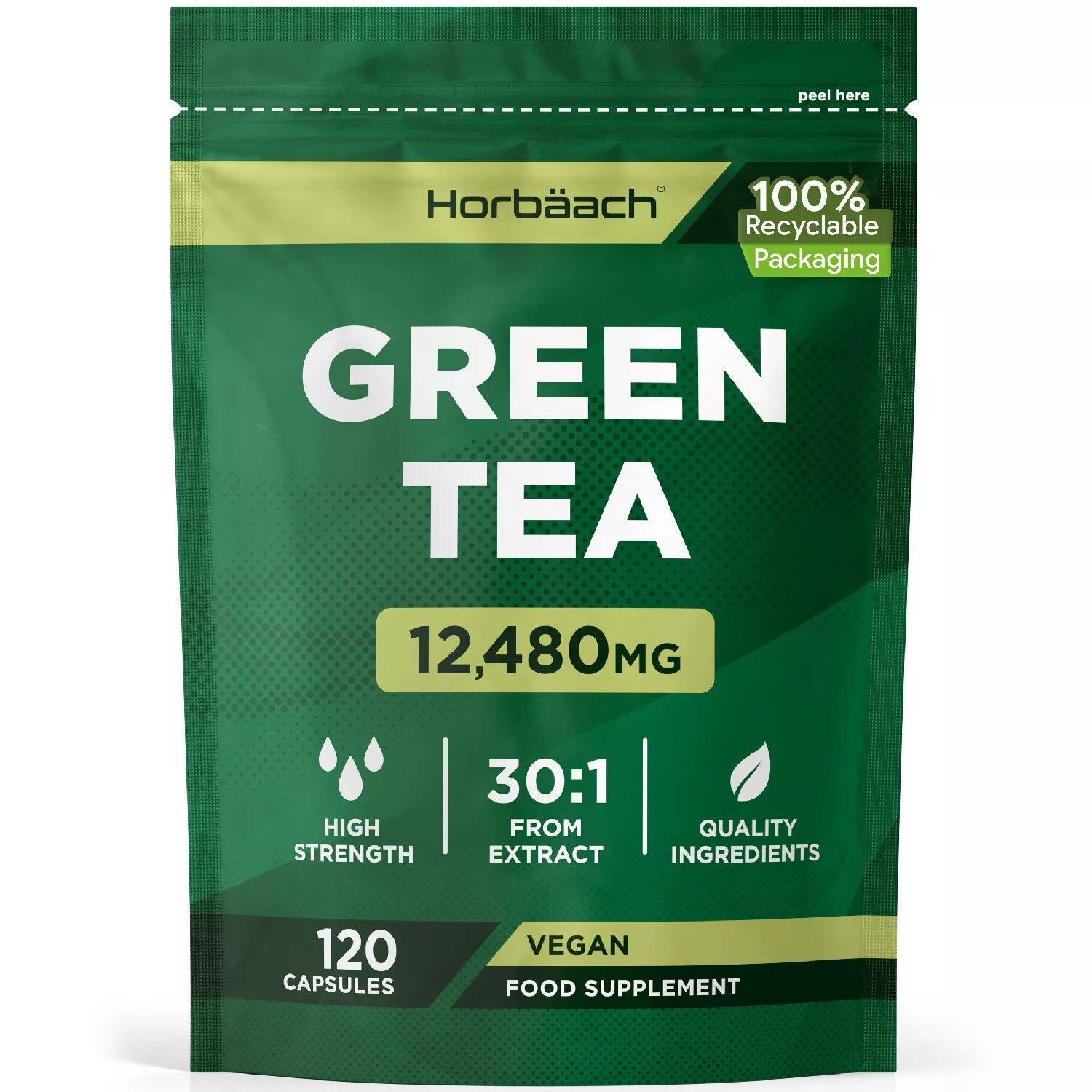 Green Tea 12,480 mg | 120 Capsules