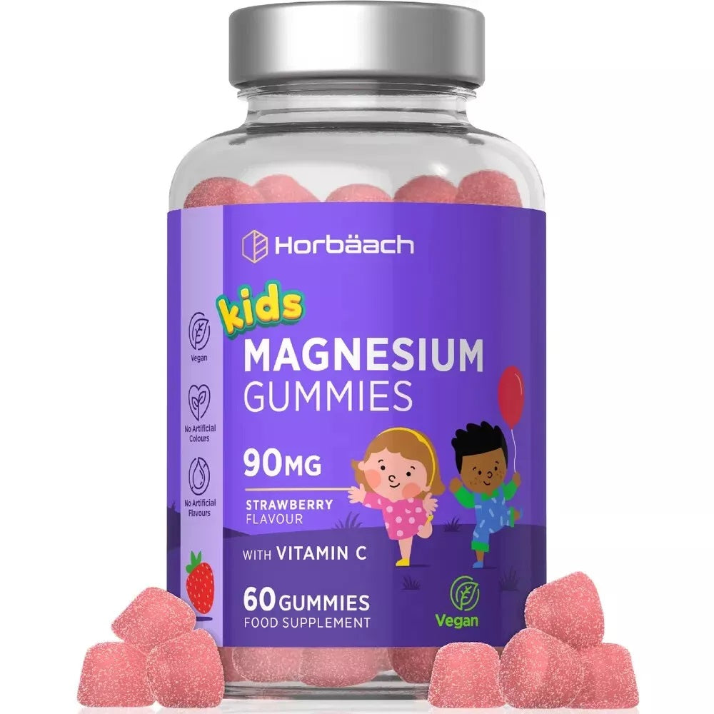 Magnesium for Kids 650 mg | 60 Gummies 