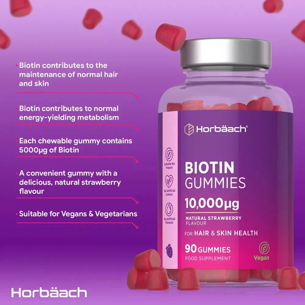 Biotin 10,000 mcg | 90 Gummies