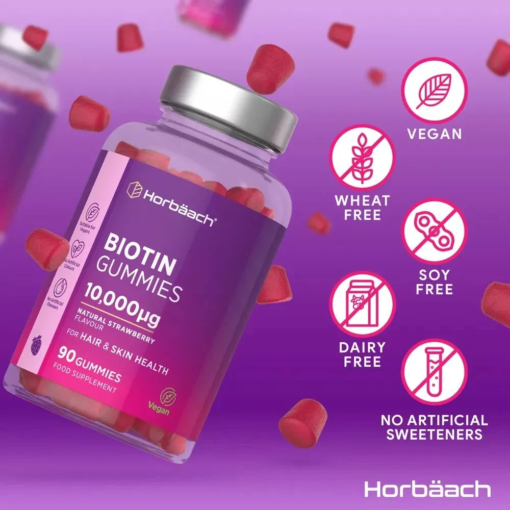 Biotin 10,000 mcg | 90 Gummies