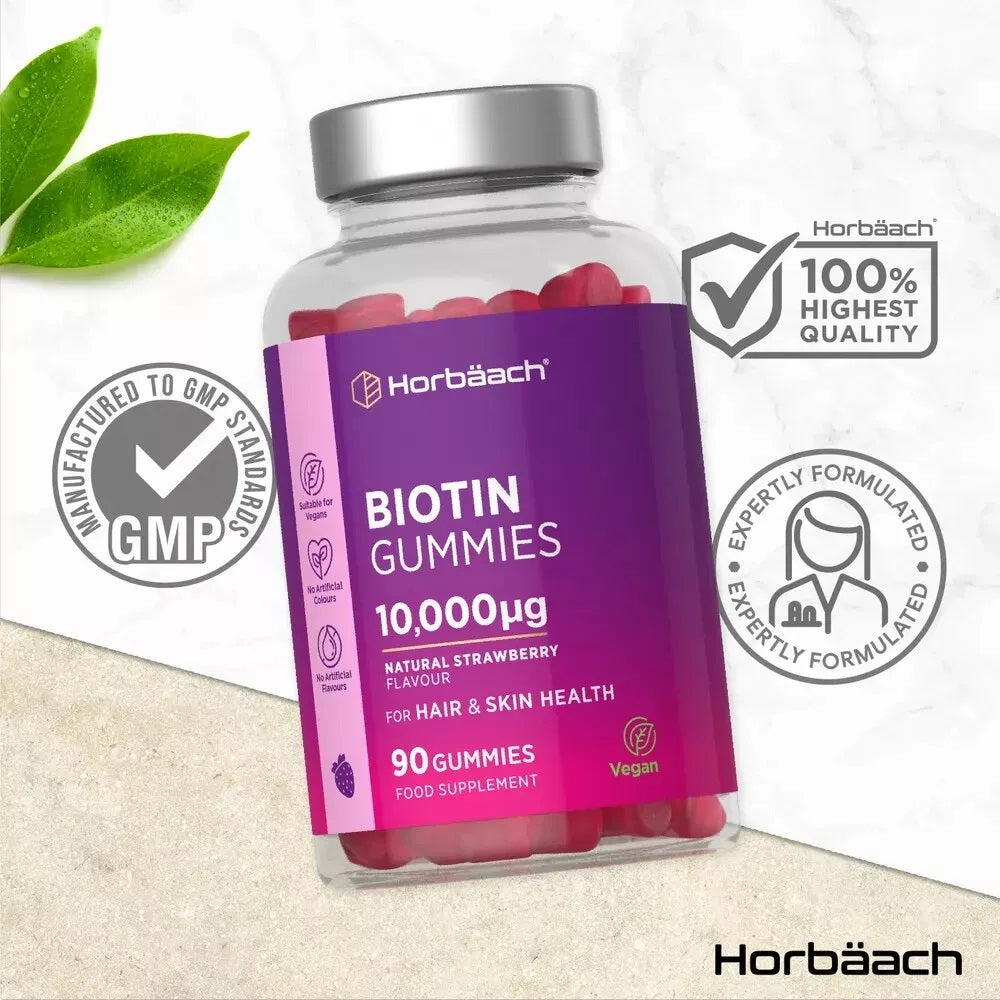 Biotin 10,000 mcg | 90 Gummies