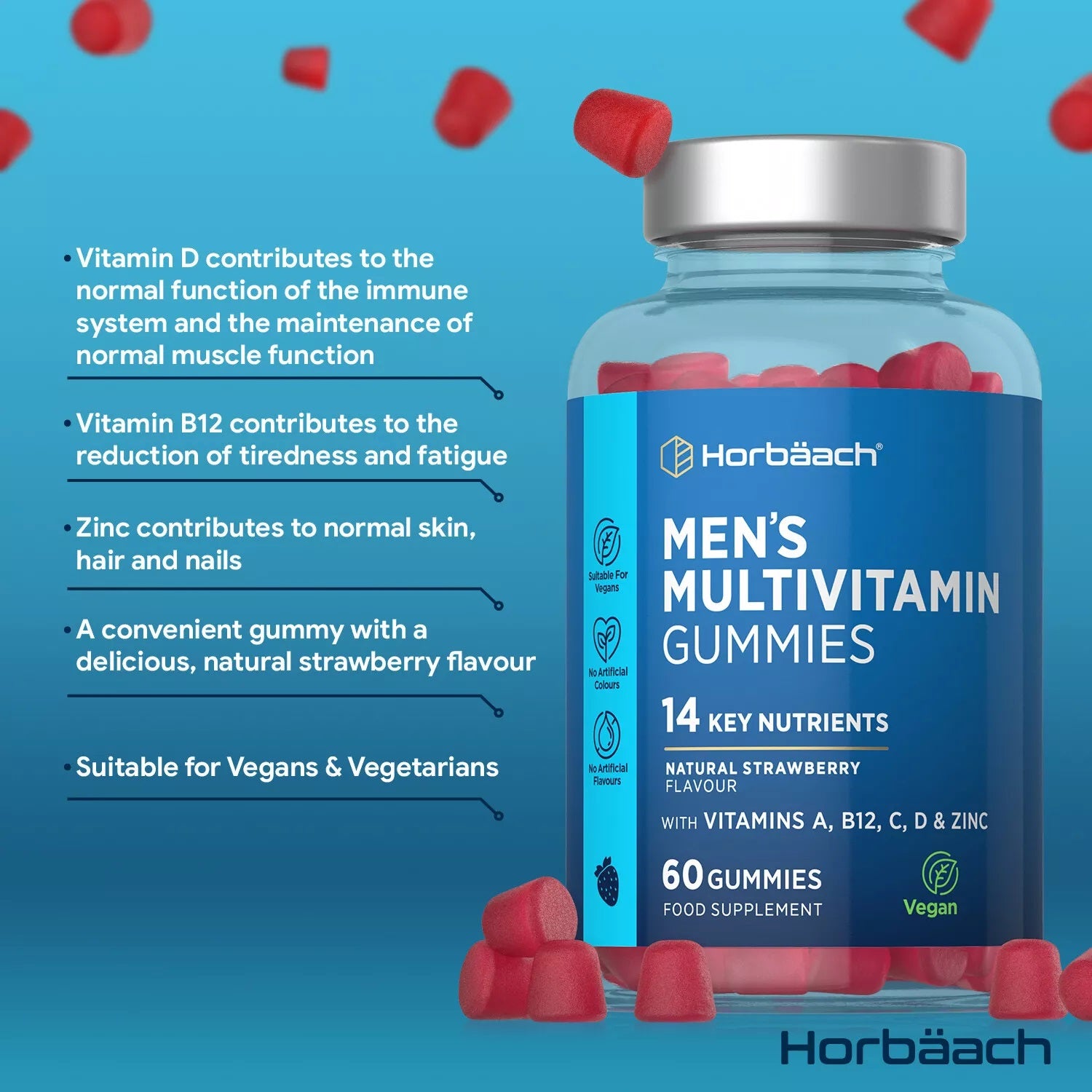 Multivitamins for Men | 60 Gummies