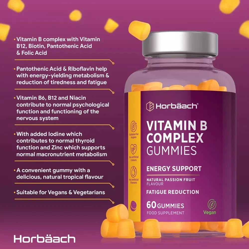 Vitamin B Complex | 60 Gummies