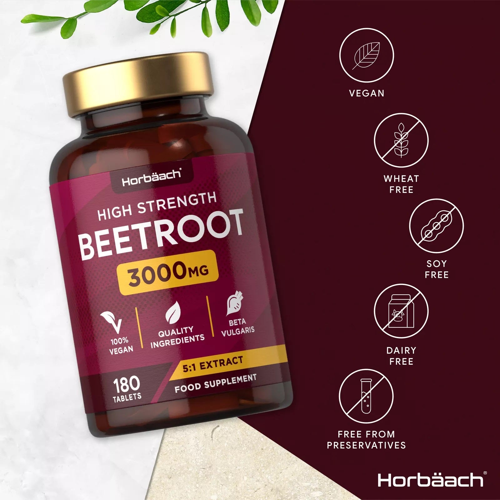 Beetroot 3000 mg | 180 Tablets