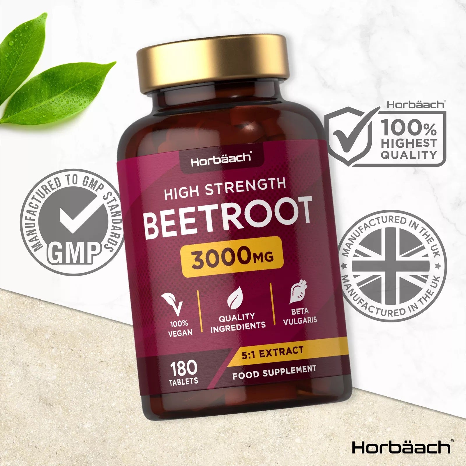 Beetroot 3000 mg | 180 Tablets