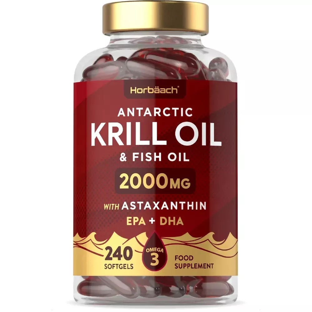 Antarctic Krill Oil 2000 mg | 240 Softgels