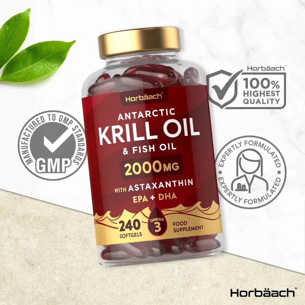 Antarctic Krill Oil 2000 mg | 240 Softgels