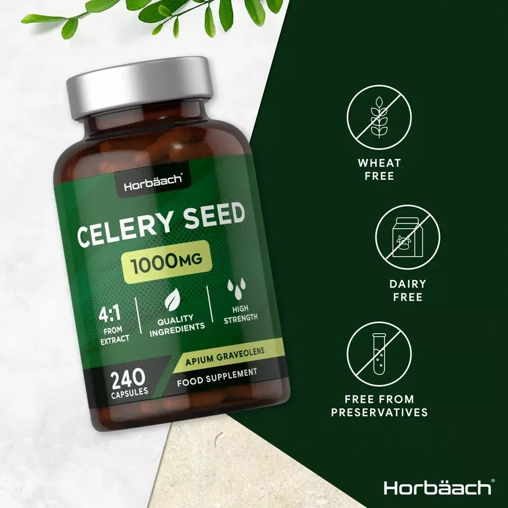 Celery Seed 1000 mg | 240 Capsules