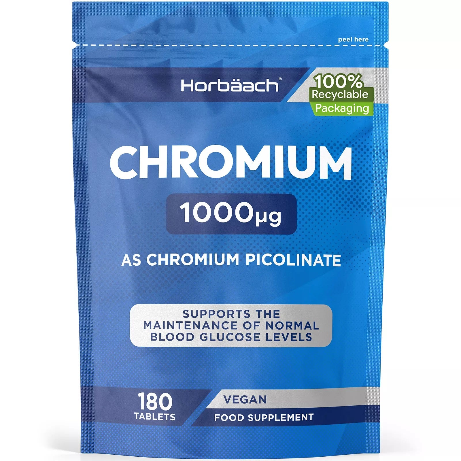 Chromium Picolinate 1000 mcg | 180 Tablets