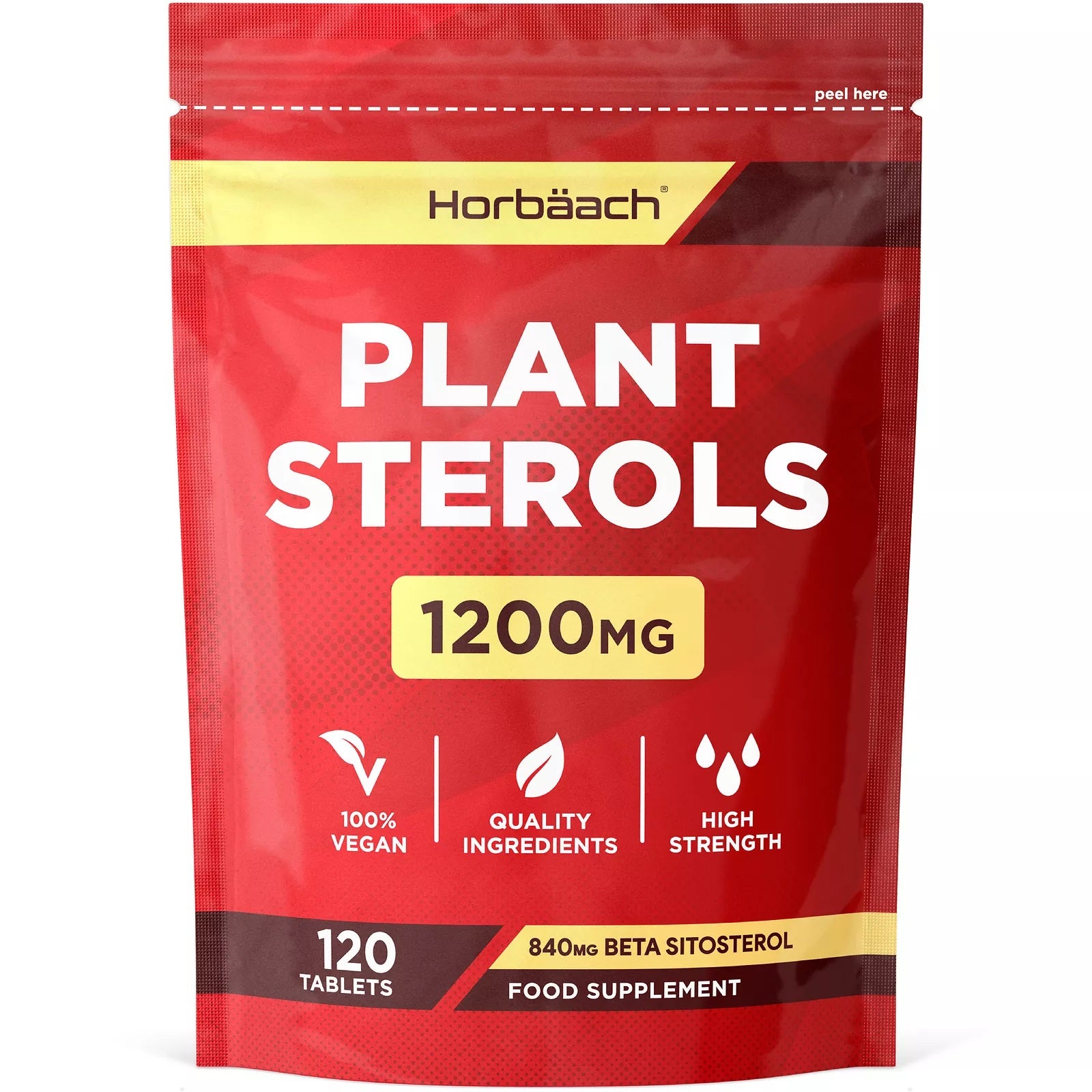 Plant Sterols with Beta Sitosterol 1200 mg | 120 Tablets