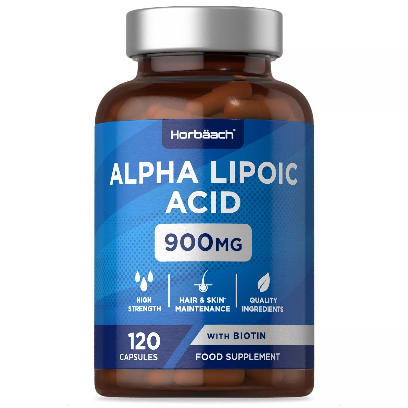 Alpha Lipoic Acid 900 mg with Biotin | 120 Capsules