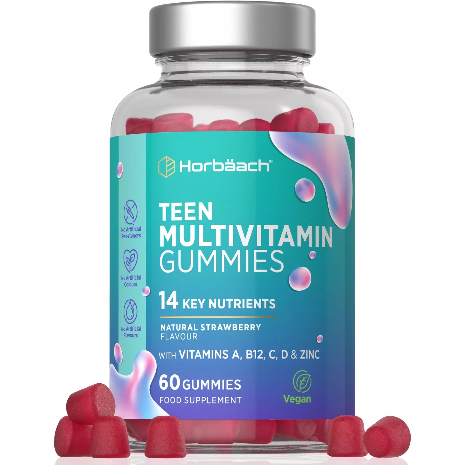 Multivitamins for Teens | 60 Gummies