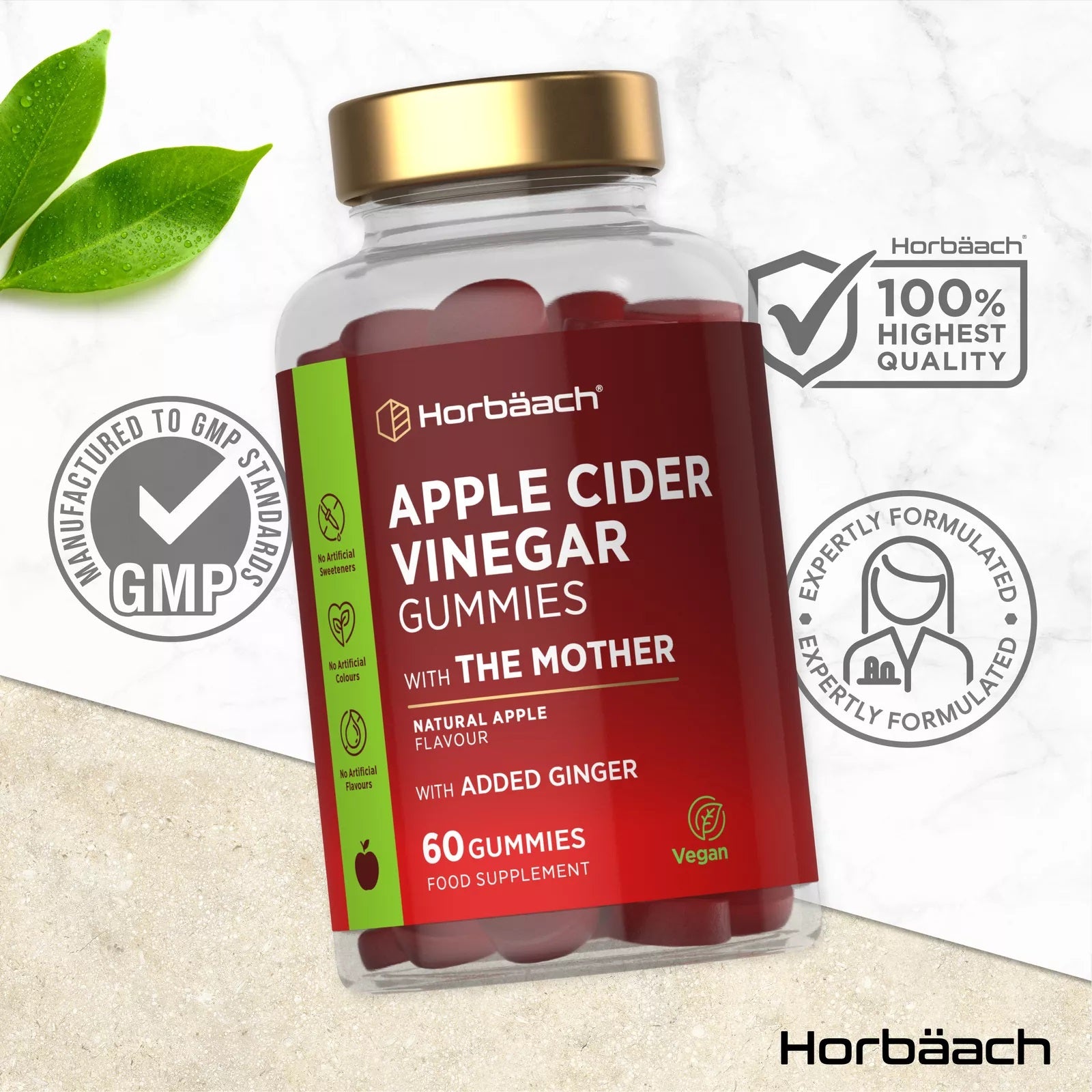 Apple Cider Vinegar with the Mother | 60 Gummies